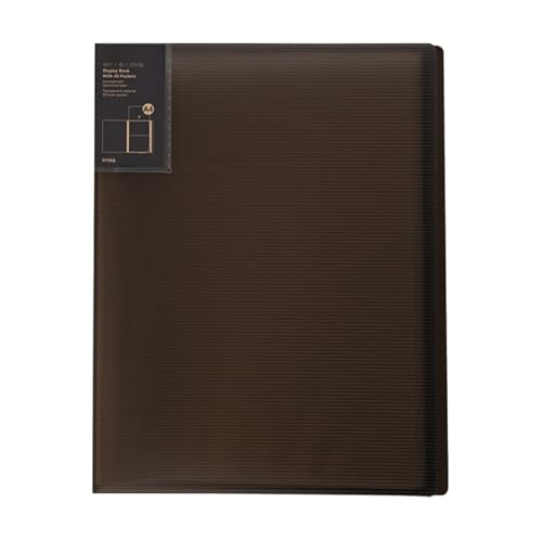 Taschen-Aktenordner, Papier-Ordner, Büro-Papier-Organizer mit Taschen, stilvoller Aktenordner, Quittungs- und Rechnungshalter, 31 x 24 cm, ideal für Geschäftstreffen und Reisen von Pokronc