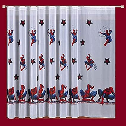 Voile-Vorhang Spiderman, 75 x 150 cm (75 cm, 250) von Poland