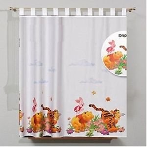 Voile-Vorhang Winnie Puuh, mit Schlaufen, 75 cm, 200 Stück von Poland