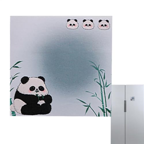 Poludatly Panda Haftnotizen, Panda Memo Pad, Cute Animal Se-lf Stick Note Blöcke, Cartoon Panda Anmerkung Tabs, Abnehmbare 50 Blatt Memo Notes für Buch, Monitor, Wand von Poludatly