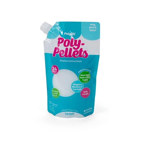 Poly-Fil Poly-Pellets, 680 ml Beutel, Weiß von Poly-Fil