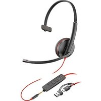 poly Blackwire 3215 Headset schwarz von Poly