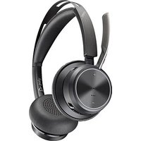 poly VoyagerFocus 2 UC Bluetooth-Headset schwarz von Poly