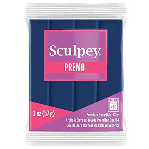 Sculpey Polyform Premo Sculpey Modelliermasse, Marineblau, 57 ml, Navy von Sculpey