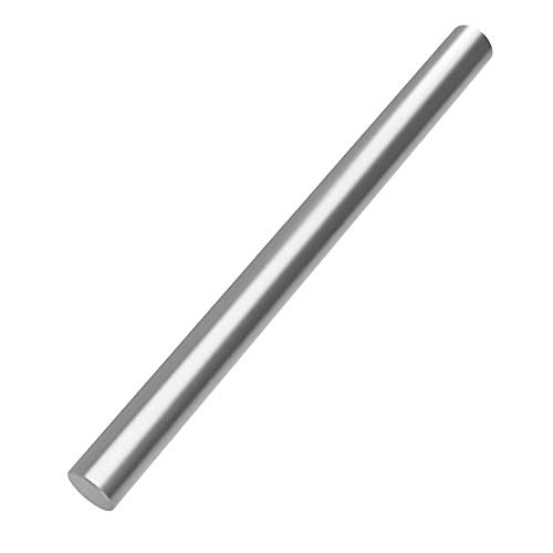 1 Paar (2 Stück) Rundstäbe aus Schnellarbeitsstahl (HSS, High Speed Steel) Ø 8 x 100 mm, Drehling, Bohrnadel, Drehmeißel, Drehstahl, Rundling, Rundstange von Polymet - Reine Metalle.