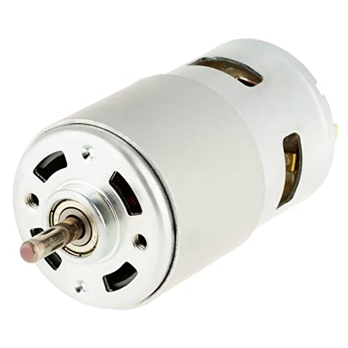 Hochgeschwindigkeits-775-12-V-12000-RPM-Miniatur-DC-Bürstenmotor, Verschleißfestes Metallgetriebe, Spule aus Reinem Kupfer, Geringer Wärmeverlust für Elektrowerkzeuge, von Pongnas