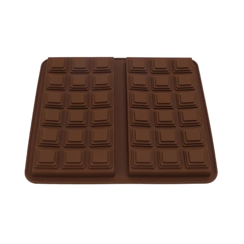 Pongnas Silicon Chocolate Wiederverwendbarer Süßigkeiten -Bar -Modellschokoladenhersteller für Kerzenseife mit Einfach Sauberem Design von Pongnas