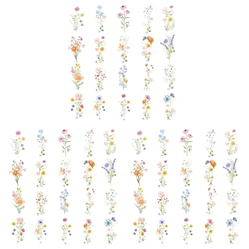 Porceosy Cupcake-Topper mit Wildblumen-Motiv – florale Kuchendekoration für Babyparty, Geburtstagsfeier, Frühlingsthema, mehrfarbiges Partyzubehör B Porceosy Cupcake-Topper mit Wildblumen-Motiv – florale Kuchendekoration für Babyparty, Geburtstagsfeier, Frühlingsthema, mehrfarbiges Partyzubehör B von Porceosy