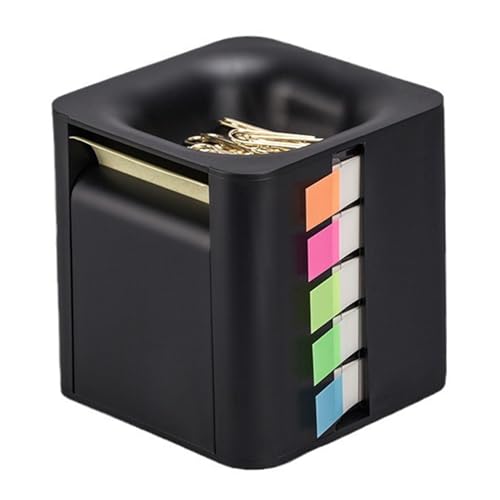 Sticky Note Dispenser Sticky Note Dispenser Post Notiz Halter farbig klebrige Notizen Memo -Pads leer Selbststick 3x3 Nachfüllungen zurück von Porgeel