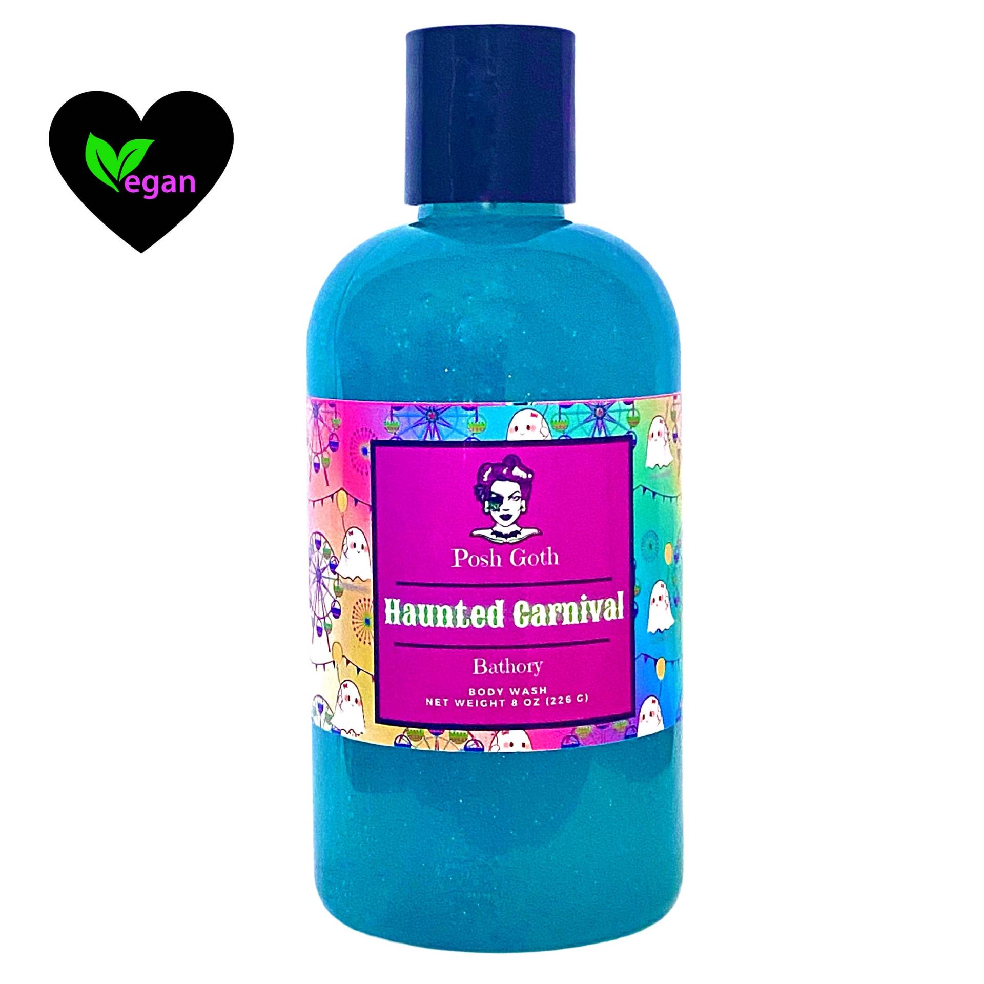 Haunted Carnival Bubblegum Und Cotton Candy Duftendes Schaumbad Body Wash 8 Oz von PoshGothStore