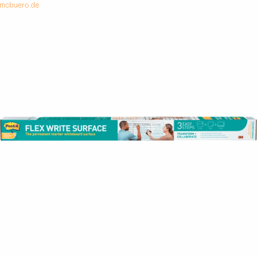 Post-it Whiteboardfolie Flex Write Surface 1,2x1,8 m von Post-It