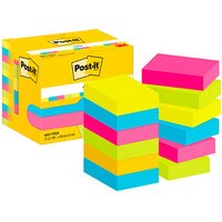 Post-it® Energetic Haftnotizen 653TFEN farbsortiert 12 Blöcke von Post-it®