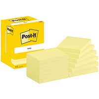 Post-it® Haftnotizen 657 gelb 12 Blöcke von Post-it®