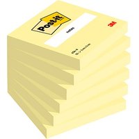 Post-it® Notes 654 Haftnotizen gelb, 6 Blöcke von Post-it®