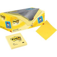 16 + 4 GRATIS: Post-it® Notes Haftnotizen gelb, 16 Blöcke + GRATIS 4 Blöcke von Post-it®