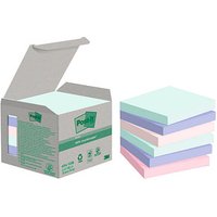 Post-it® Recycling Notes Rainbow Haftnotizen farbsortiert, 6 Blöcke von Post-it®