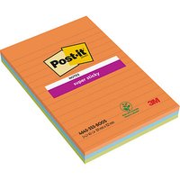 Post-it® Super Sticky Haftnotizen extrastark 46453SSA farbsortiert, 3 Blöcke von Post-it®