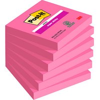 Post-it® Super Sticky Haftnotizen extrastark 654SPI pink, 6 Blöcke von Post-it®