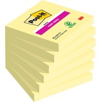 Post-it® Super Sticky Notes Haftnotizen extrastark gelb, 6 Blöcke von Post-it®