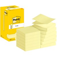 Post-it® Z-Notes Haftnotizen R330 gelb 12 Blöcke von Post-it®