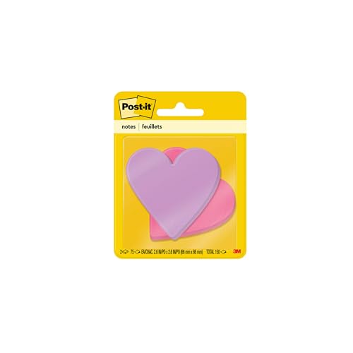 Post-it® Haftnotizzettel in Herzform – 150 Blatt von Post-it