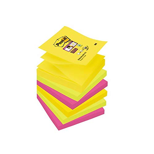 Post-it Super Sticky z-note 76 x 76 mm RIO Collection [6 Stück] von Post-it