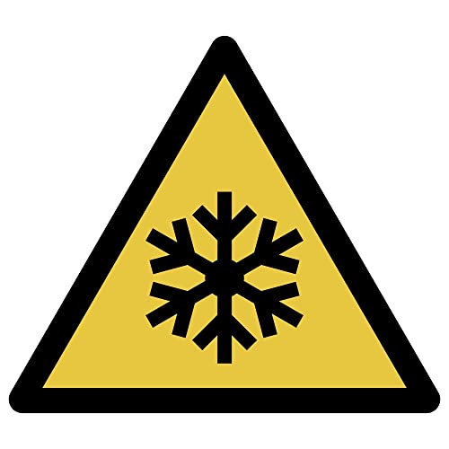 Warnung vor niedriger Temperatur/Kälte 25 mm (30 Stück) von Poster 38