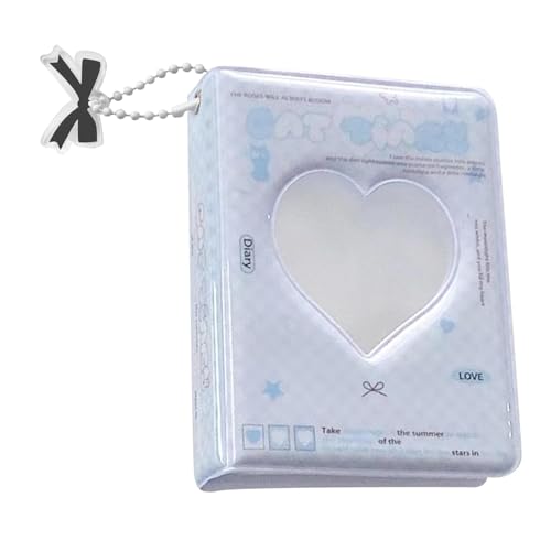 Photocard Binder Album, Heart Hollow Photocard Sleeves 40 Pockets, Trendy Waterproof Photo Album For Collecting Idol Picture von Povanjer