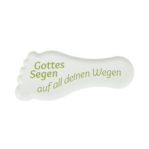 °*4033 Radiergummi (Fuß) "Gottes Segen auf all deinen Wegen" von Praisent