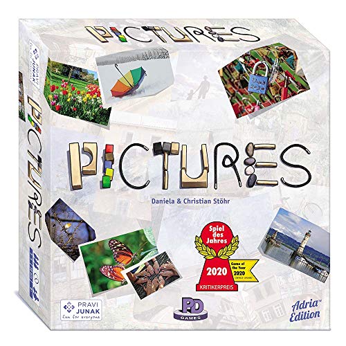 Pravi Junak Pictures Adria Edition - Spiel des Jahres 2020 - Creative Family Party Game for Everyone von Pravi Junak