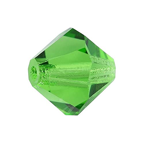 36 stk PRECIOSA - MC Bead Rondelle, Peridot 3,6x4 mm (PRECIOSA - MC Bead Rondelle, peridot) 36pcs von Preciosa