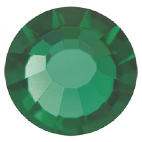 Preciosa Kristalle Viva12 SS12 (ca. 3.1mm) HotFix 100 Stück Emerald von Preciosa