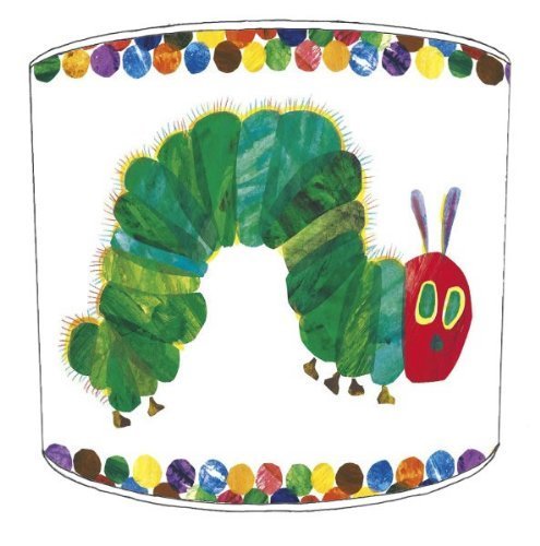 Premier Lampenschirme - Durchmesser 30cm Very Hungry Caterpillar Kinderlampenschirme von Premier Lighting Ltd