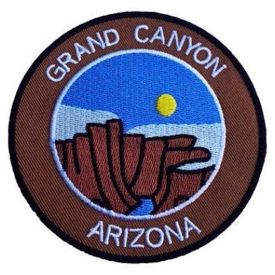 Grand Canyon Arizona Aufnäher bestickt zum Aufbügeln/Aufnähen von Premier Patches