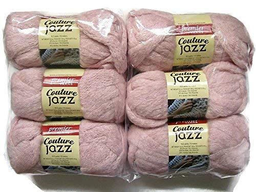 Couture Jazz Garn, 6er-Pack (Shy Blush) von Premier Yarns