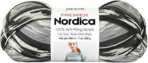 PREMIER YARNS Garn Nordica Gry, Harbor Grey von Premier Yarns