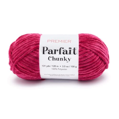 Premier Parfait Chunky Garn, 6 Super Bulky, 100 g, 121 Meter, Polyester von Premier Yarns