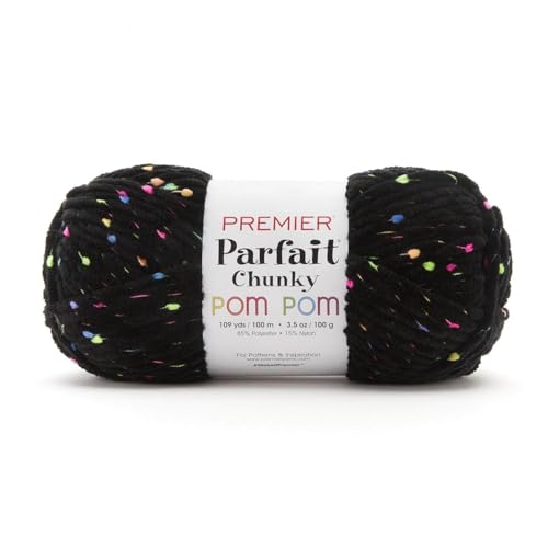 Premier Parfait Chunky Pom Pom Yarn-Neon Lights von Premier Yarns