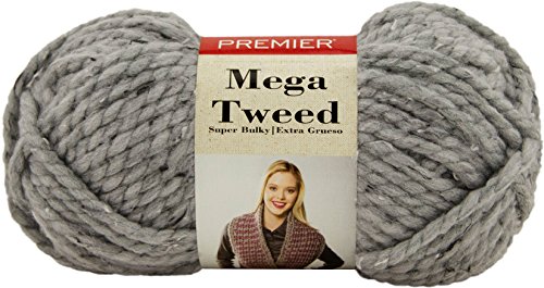 Premier Yarns 1007-19 Garn Mega Tweed Nebel, multi, Einheitsgröße von Premier Yarns