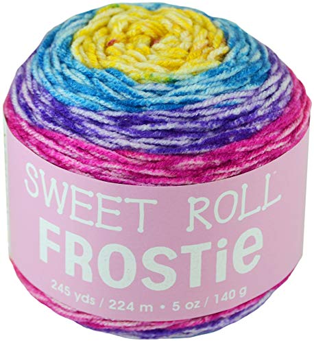 Premier Yarns 621728 1119-05 Garn SWEET ROLL FRST SLUSHIE, Acryl, Einheitsgröße, 224 meter von Premier Yarns