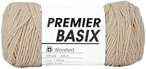 Premier Yarns 625244 Garn Basix Leinen, Einheitsgröße, 328 meter von Premier Yarns