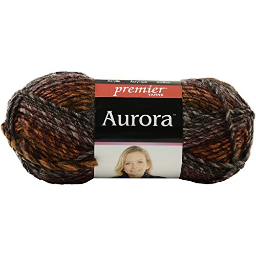 Premier Yarns Aurora Yarn-Hearthside, Wolle, Multicoloured, 7.62 x 19.05 x 9.52 cm von Premier Yarns