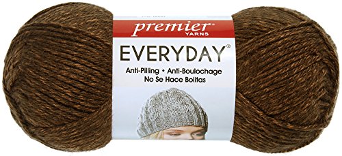 Premier Yarns Deborah Norville Everyday Soft Kammgarn Heather Garn Kakao von Premier Yarns