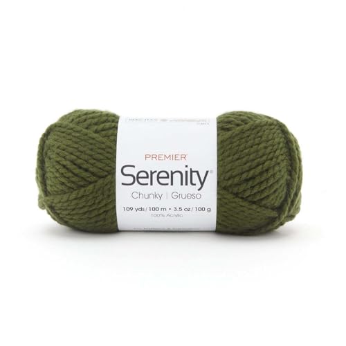 Premier Yarns Serenity Chunky Solid Garn, mehrfarbig, DN70035 von Premier Yarns