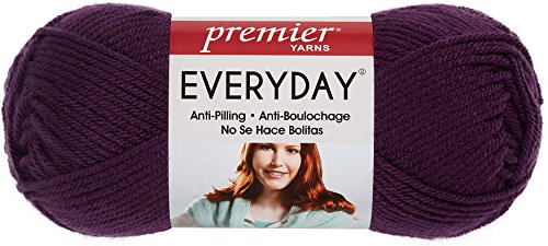 Premier Yarns Everyday Massiv Garn, Mehrfarbig, 9,52 x 19,68 X 9,52 cm von Premier Yarns