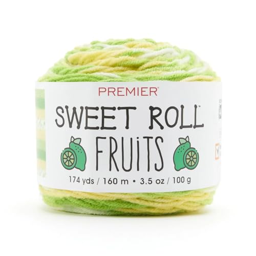 Premier Yarns Garn Sweet Roll FRT Lime, Acryl von Premier Yarns