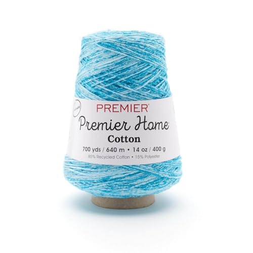 Premier Yarns Home Baumwolle Garn Multi Konus Ocean Splash, Papier, Mehrfarbig von Premier Yarns