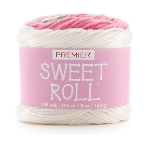 Premier Yarns Sweet Roll Garn, mehrfarbig, 12,06 x 12,06 x 9,52 cm von Premier Yarns