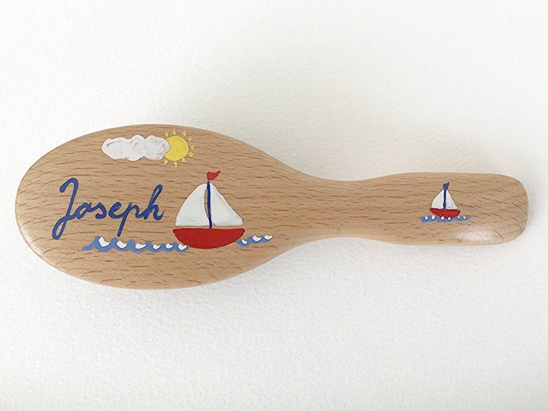 Personalized Kent Haarbürste Segelboote von PresentsPerfection