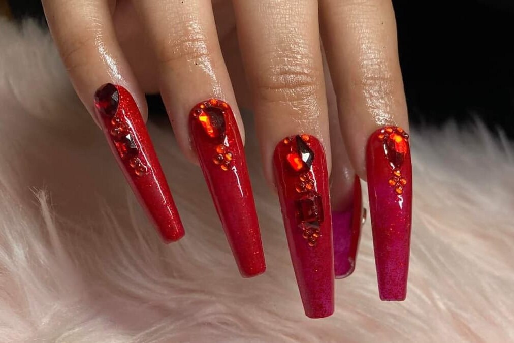 Vixen Kiss Press On Nails von PrettyLitBeauty